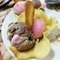 El cooksnap de Mape Yegüez cuando hizo Tulipas para postres.