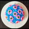 Purvi Baxi's cooksnap of when they made બ્લુ બેરી કેક(Blue Berry cake Recipe in Gujarati).