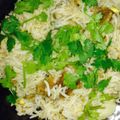 Areeba Muhammed's cooksnap of when they made Yahkni Pulao.