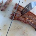 Cooksnap de Rui Barbosa quando cozinhou Entremeada na brasa com molho.