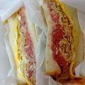はっぱちゃん0814's cooksnap of when they made キャベツたっぷり＊コンビーフサンドイッチ.