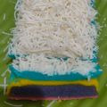 Cooksnap dari Deean untuk resep Steamed Rainbow Cake Ny Liem