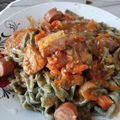 El cooksnap de maria barrera cuando hizo Tallarines Caseros de Espinacas ♥️.