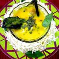 Harminder Kaur Sethi's cooksnap of when they made Kadhi with pakode.