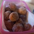 El cooksnap de Lucre Perez cuando hizo Buñuelos con harina leudante y común.