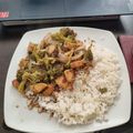 El cooksnap de Wilson Cano cuando hizo Salteado de Brócoli con Pollo.
