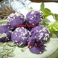Cooksnap dari Ummi Fynizi untuk resep [menu diet] Onde Ubi Ungu