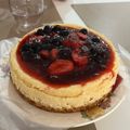 El cooksnap de Yazmin Ali cuando hizo Cheesecake Clásico.