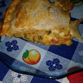 El cooksnap de Ana Lorena cuando hizo Tarta saludable de calabaza, choclo y queso.