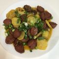 صورة من أكلاتي الشهية😋، شاركها بعد تجربة وصفة بطاطا بالسجق