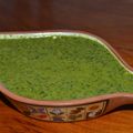 El cooksnap de Fabio Talibs cuando hizo Salsa de cilantro.