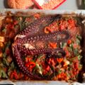Cooksnap από Argiro Glyka στη συνταγή Xταπόδι με μελιτζάνες