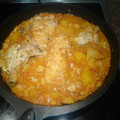 El cooksnap de Miguel Angel Urdangarin Ibarguren cuando hizo Lomos de merluza con patatas.