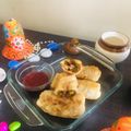 chef Nidhi Bole's cooksnap of when they made સ્પ્રિંગ રોલ (spring roll recipe in Gujarati).