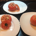 El cooksnap de Agata Devesa Blesa cuando hizo Tomates rellenos de atún.