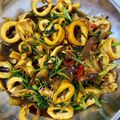 Cooksnap của Wendy Huỳnh khi họ làm theo món Mực xào cà ri sả ớt