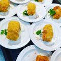 El cooksnap de Franco Castillo cuando hizo Tzatziki (salsa de pepino y yogur griego).