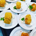 El cooksnap de Franco Castillo cuando hizo Tzatziki (salsa de pepino y yogur griego).