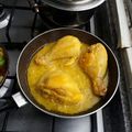 El cooksnap de Bibiana Chavarria cuando hizo Pollo a la naranja.