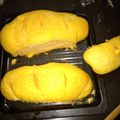 El cooksnap de Diego Carlomagno cuando hizo Pan de calabaza con semillas de sésamo.
