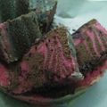 Cooksnap dari Bunda Zahira untuk resep Bolu marmer taro