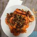april 的 干燒大蝦 Dry Fried Shrimps with Garlic and Scallions cooksnap