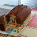 El cooksnap de Ceci González cuando hizo Plum cake marmolado.