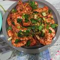 蔡文勝 的 【家常菜】香蒜胡椒蝦 cooksnap