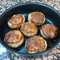 El cooksnap de Esther cuando hizo Champiñones rellenos de sobrasada en airfryer.