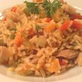 Brenda M. Castillo 's cooksnap of when they made Chicken and Chorizo Paella.