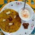 Kalpana Rai's cooksnap of when they made Missi roti.
