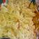 El cooksnap de Rosa Madero cuando hizo Arroz con pollo y salchicha a la carmencita.