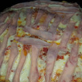El cooksnap de Romi Corral cuando hizo Pizza rellena.