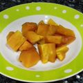 Chong's cooksnap of when they made Pumpkin Stew.