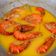 Cooksnap Fara Misrom semasa beliau membuat Udang galah masak lemak cili padi.