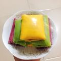 Cooksnap của Phúc Hạnh khi họ làm theo món Bánh crepe sầu riêng