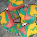 Cooksnap dari Mia Nafi Sharkan untuk resep Rainbow Cake ala Ny.Liem