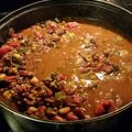 melinda.gladney's cooksnap of when they made Turkey & veggie chili.