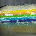 Cooksnap dari Ninik Kurniawan untuk resep Rainbow Cake Kukus Ny.Liem (Lumer dan Lembut Banget)