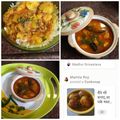 SANGEETASOOD का कुकस्नैप जब उन्होंने चटपटा आलू सोया (chatpata aloo soya recipe in Hindi) बनाया था।