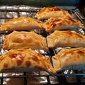 El cooksnap de Teresita Felíz cuando hizo Empanadas de pino.