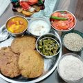 Kavita Goel का कुकस्नैप जब उन्होंने बाजरा मेथी पूरी (Bajra Methi Puri recipe in Hindi) बनाया था।