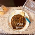 Rita Mehta ( Executive chef ) का कुकस्नैप जब उन्होंने पालक पराठा(palak paratha recipe in hindi) बनाया था।