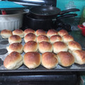 El cooksnap de Sara Barrios de Pérez cuando hizo Pan de leche (brioche) o pan para torrijas con masa madre.