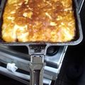 El cooksnap de Sandra Pereira cuando hizo Papas a la crema.