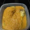 El cooksnap de Alfredo Diez Seco cuando hizo Muslitos de pollo al horno con verdura.