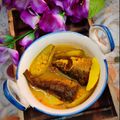 Amita Chattopadhyay's cooksnap of when they made আলু-পটল দিয়ে পাতলা বাটা মাছের ঝোল (বbata macher jhol recipe in Bengali).