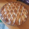 El cooksnap de Christian Adriazola cuando hizo Kuchen de Manzana.