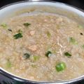 北美liuliu 的 剩飯料理：鹹粥 cooksnap