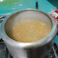 El cooksnap de Patricia Sánchez cuando hizo Lentejas con carne molida y arroz.